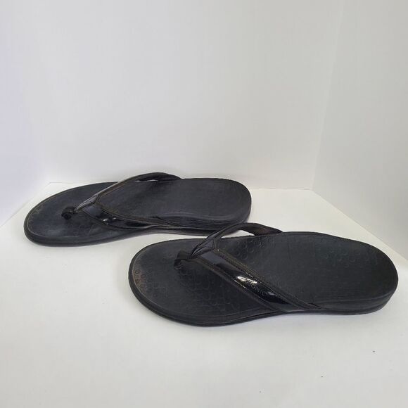 Vionic Tide ll Post Sandal with Arch Support Black Size 10 or 10.5 - Picture 12 of 12